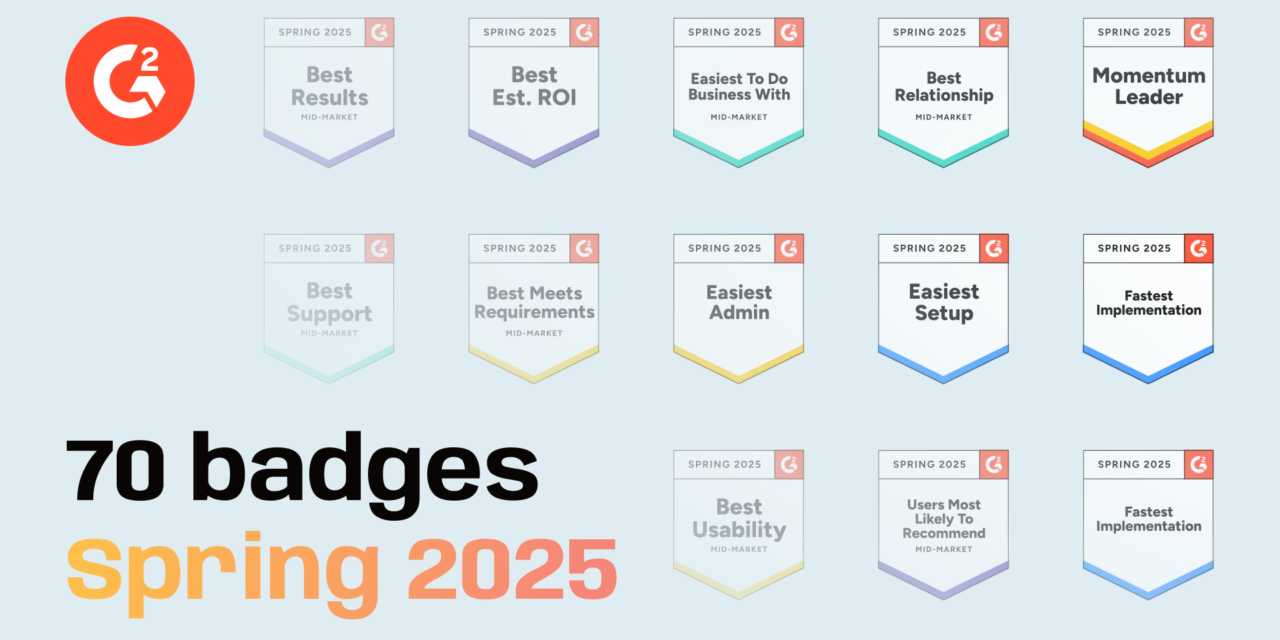 Celebrating gther’s Record-Breaking Achievement in the G2 Spring 2025 Report 